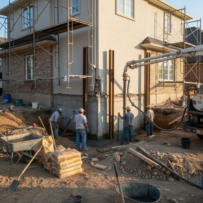 Foundation Jacking detail